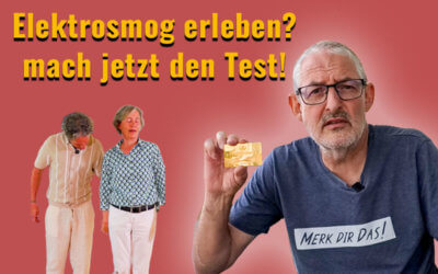 Elektrosmog im Test erleben