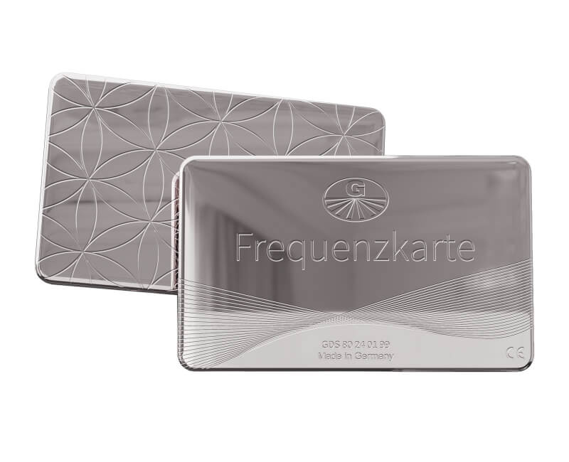 FREQUENZKARTE silber