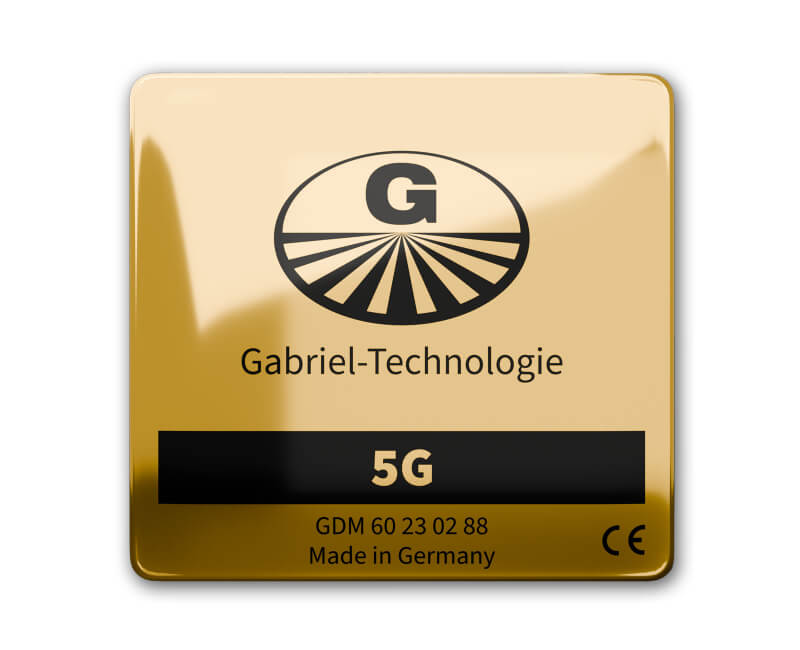 Gabriel-Chip 5G Mobilfunk Gold